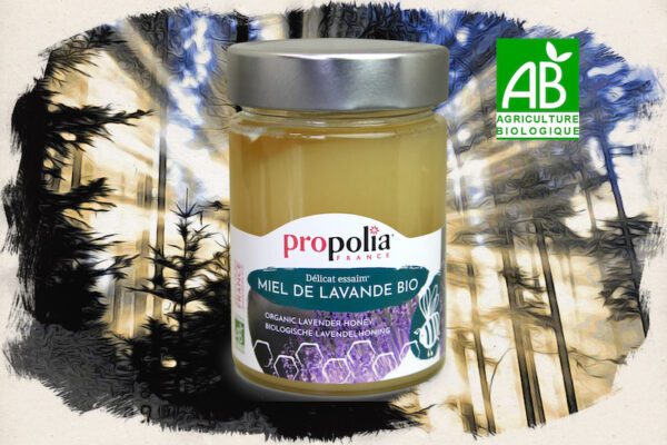 Propolia Bio Lavendelhonig im Glas 400g www.chitin.online