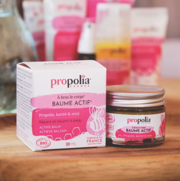 Ein hochwertiges Produkt von Propolia. Propolia Bio aktiv Balsam Propolis www.chitin.online