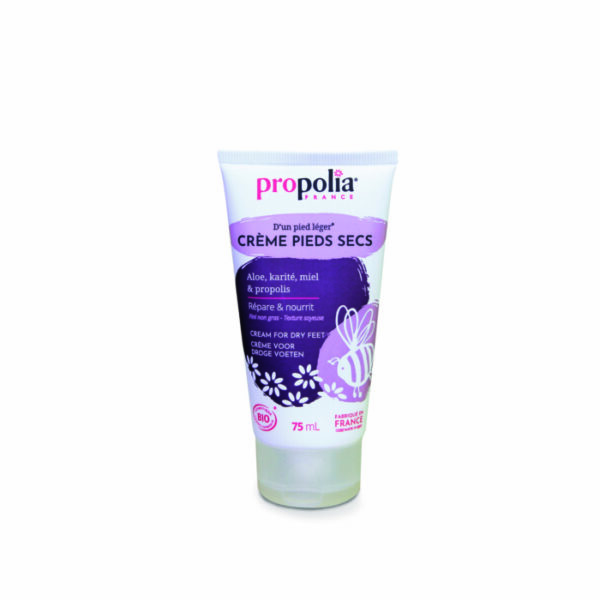 Crème pieds secs certifiée Bio Propolia