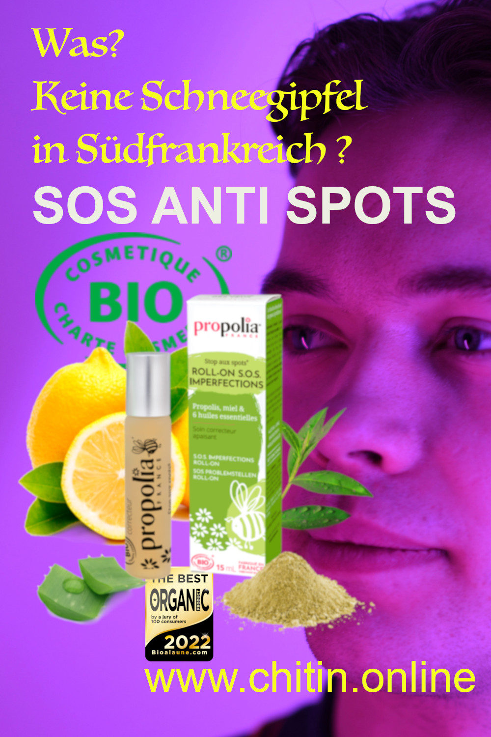 SOS ANTI-PICKEL ROLL-ON PROPOLIS TEEBAUM Propolia